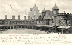 The United Kingdom Great Britain CPA Windsor castle The cloisters