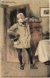 Grande Bretagne Great BRitain CPA Illustrateur Mr Micawber Studies from life by Charles Dickens DAvid Copperfield