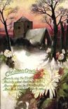 The United Kingdom Great BRitain CPA Fantasy Christmas greetings