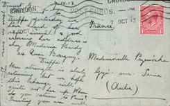 The United Kingdom Great BRitain CPA Fantasy Fantasy Woman and horses (horses horse)