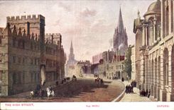 The United Kingdom Great BRitain CPA Oxford The high street