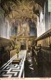 The United Kingdom Great Britain CPA Oxford Brasenose college chapel