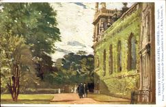 The United Kingdom Great Britain CPA Oxford TRinity college chapel
