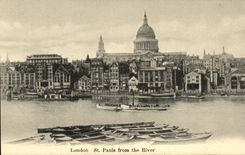 The United Kingdom Great Britain CPA London London St Pauls from to rivet