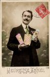 Fantaisie - Homme - Heureuse Annee - CPA 