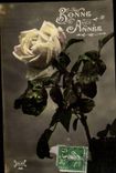 Fantaisie - Bonne Annee - Rose - CPA 