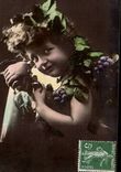Fantasy - Child - Sweet little girl - CPA -