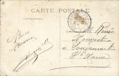 Real photo young man (Orleans Louveciennes Mougeot family)