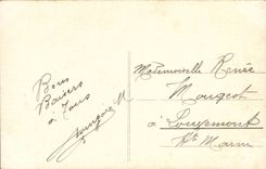 CPA Fantasy Man Good festival (Renee Mougeot has Louvemont)