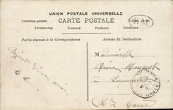 Fantaisie - Couple - Sur l'Onde pure et sans remous Ma bien aimee adorons nous - CPA