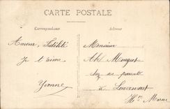 Fantaisie - Couple - Confidence - CPA 