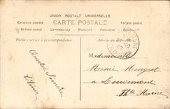 Fantaisie - Couple - Les Mains crispees c'est le delire - CPA 