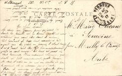 Perreux CPA Quay of Towing Island of the wolves and the viaduct