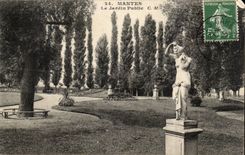 Mantes CPA the public garden