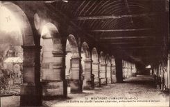 Montfort amaury CPA the cloister or rather the old mass grave surrounding the current cemetery