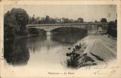 Neuilly sur SEine CPA Le pont