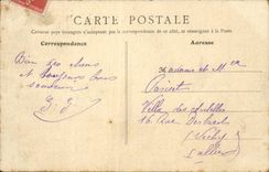 Nogent Perreux CPA the island of the wolves and the bridge