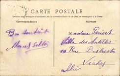 Nogent on the Marne CPA the small arm of the Marne and the viaduct (train)