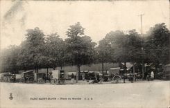 CPA PArc Saint Maur places market