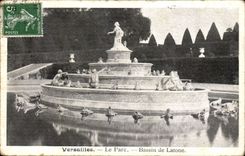 Versailles CPA the park Basin of Latone