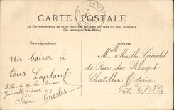 Wood of Vincennes CPA the cave of the lake Daumesnil