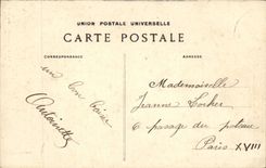 Alfortville CPA the brook of the marshes in winter