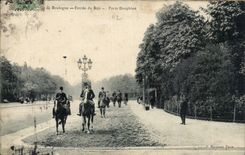 Bois de Boulogne CPA Porte Dauphine (chevaux hippisme horse riding)
