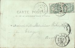 CPA Castle of Chantilly Cahtelet and the vault