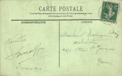 CPA Castle of Chantilly the vault