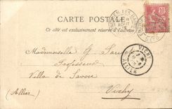 Enghien les Bains CPA the cascade