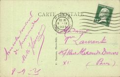 Enghien les Bains CPA gardens of the lake