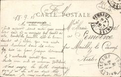 Perreux Nogent on the Marne CPA the large arch of the viaduct and the bridge of Nogent