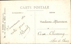 Real photo Soldier militaria (dest Masseron Court cheverny Dormouse and expensive)