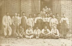 Real photo Soldiers militaria Regiment