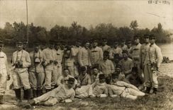 Real photo Soldiers militaria