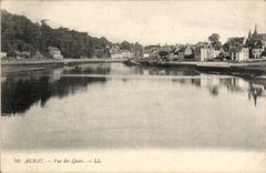 Auray CPA Seen of the quays