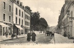 Quimper CPA the avenue of the station