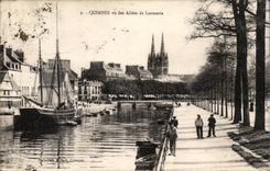 Quimper CPA Seen of the alleys of Locmarie