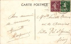 Saint Servan auf Mer CPA das Fort der Anfuhrungsstriche genommen vom Vicomte von Dinard