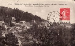 Peira untergrub CPA Ansicht-sommerliche Station-Heilungluft