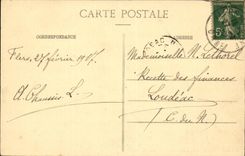 Flers - Allee with the Beeches - Park of Town hall - CPA