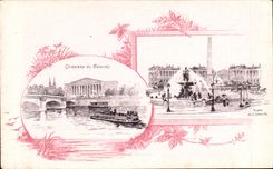 Paris 8 - Place Harmony - House of Commons - CPA