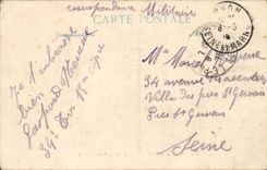 Fontainebleau - Throne room - CPA