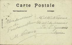 Fontainebleau - the pond of Franchard - CPA