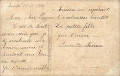Fete - Bonne Annee - houx - holly - 1915 - CPA