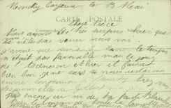 Anvin - Train station - CPA