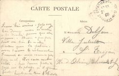 La Rochelle - der Aufsatz des 4 Sergeants kurzlich restauree - CPA