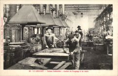Creusot - Schneider Factories - Workshop of Forging to the hand - CPA