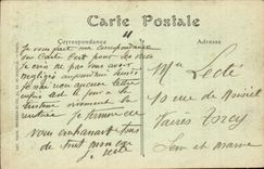 Sande olonne CPA des Fruchtkuchens gehen in die Kiefern