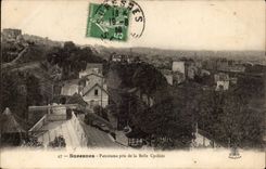 Suresnes CPA Panorama genommen von schonem der Radfahrer